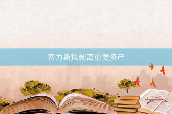 赛力斯拟剥离重要资产